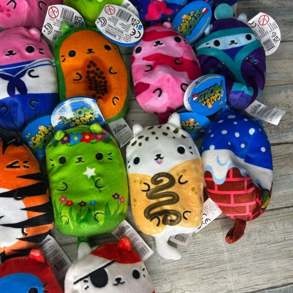 Cats Vs Pickles Kittens Lot Bundle Stuffed‎ Animal